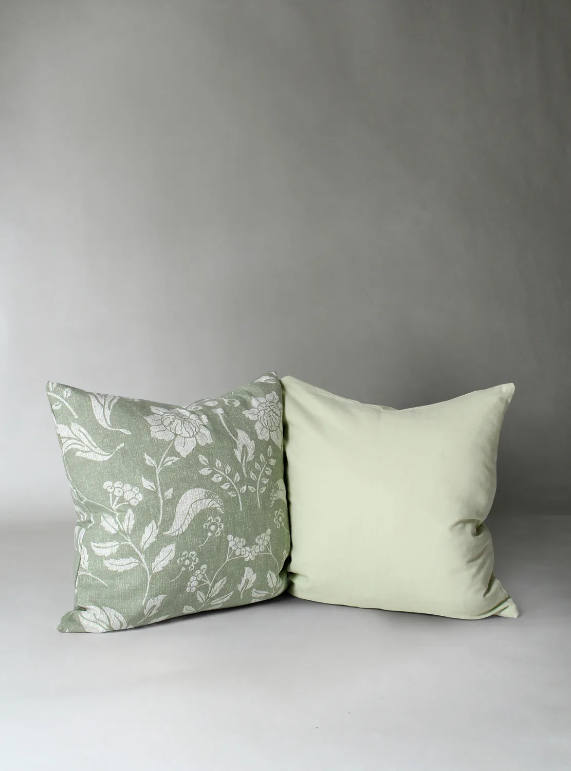 Housse de coussin lot de 2 - Lilja (vert)