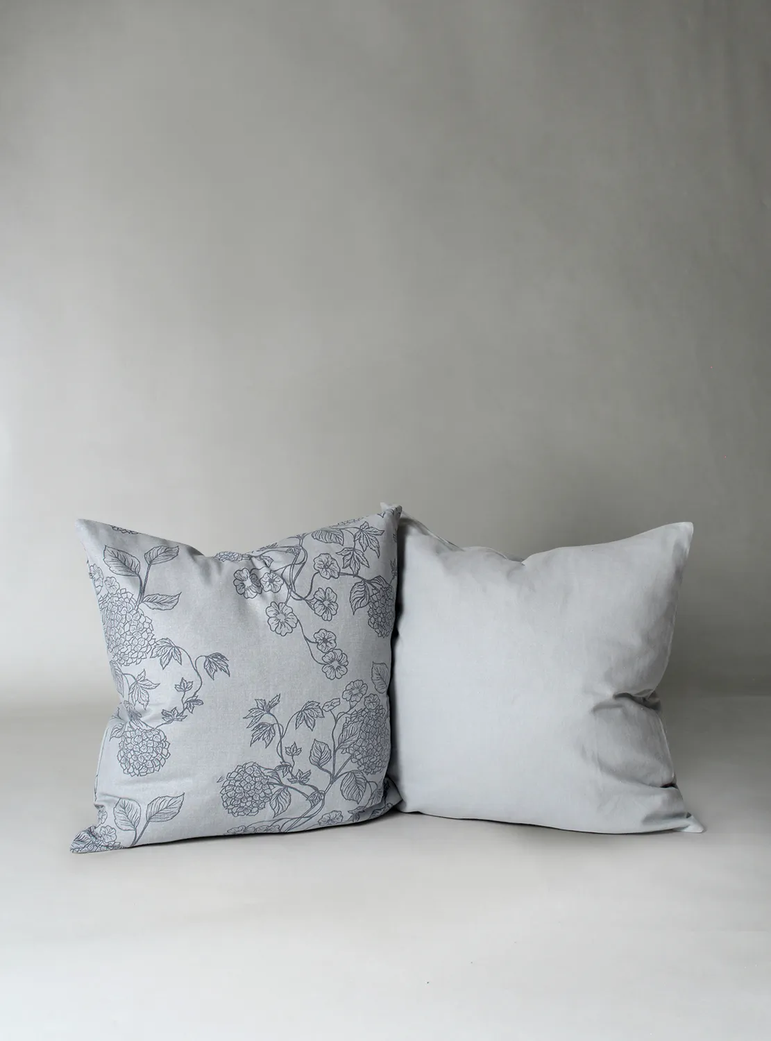 Housse de coussin lot de 2 - Minna (bleu)