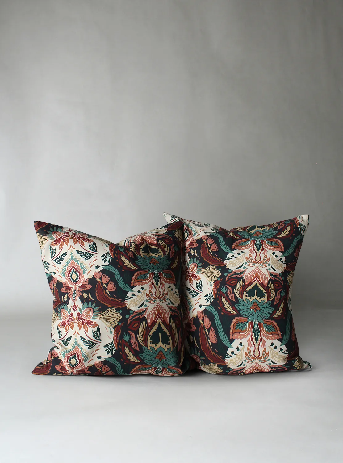 Housse de coussin lot de 2 Paula (bleu/multicolore)