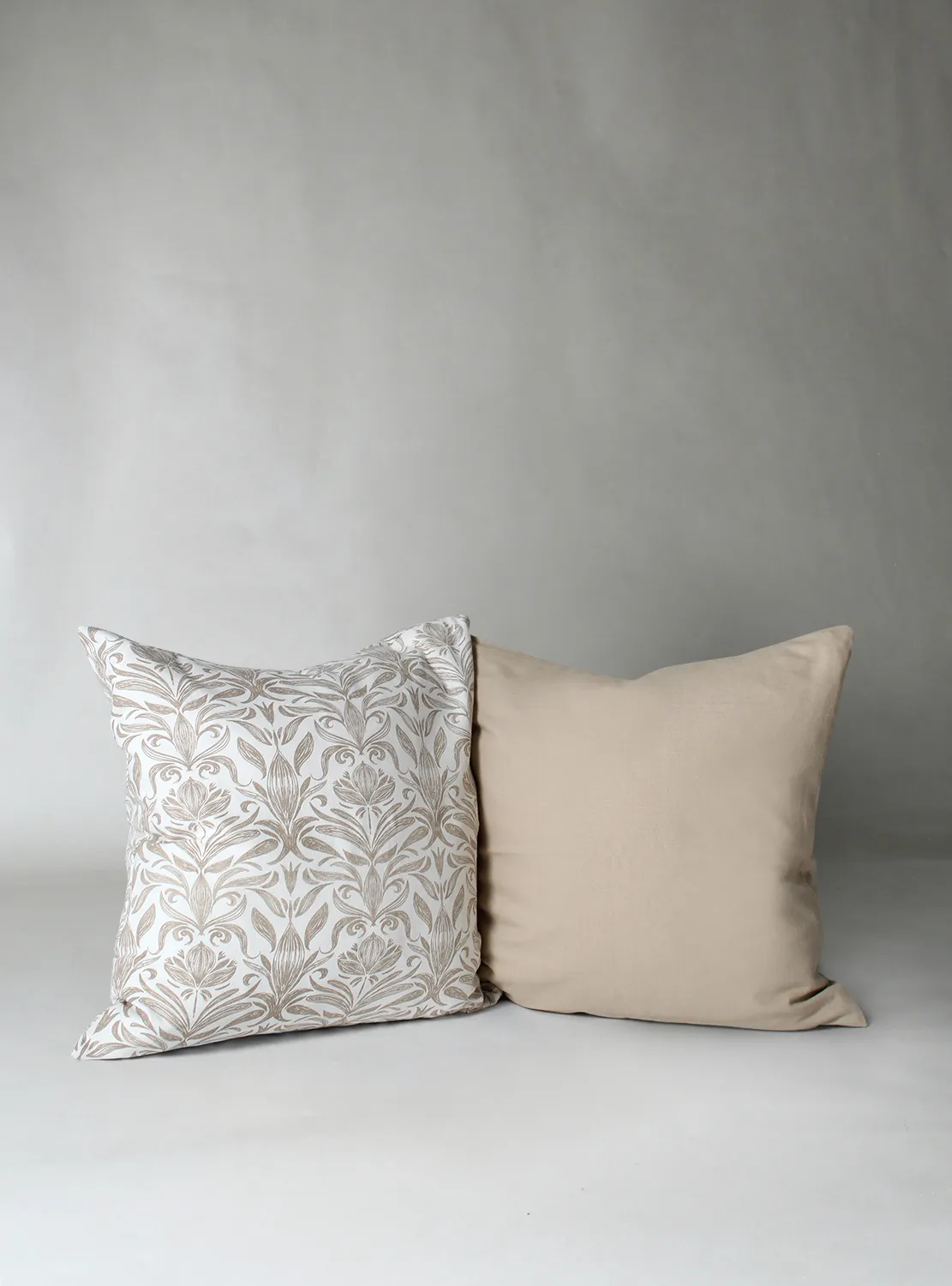 Housse de coussin lot de 2 - Viola (beige)