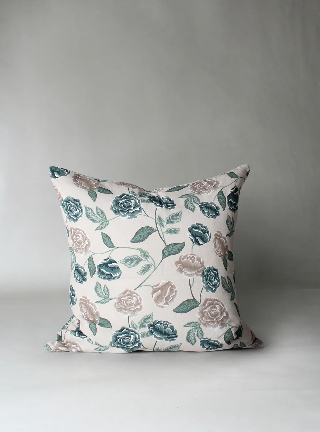 Housse de coussin - Wreath (bleu)