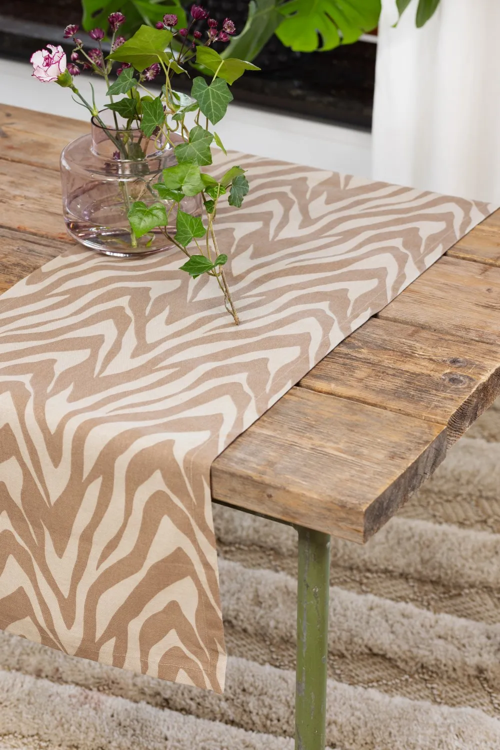 Chemins de table - Chemins Laura (beige foncé)