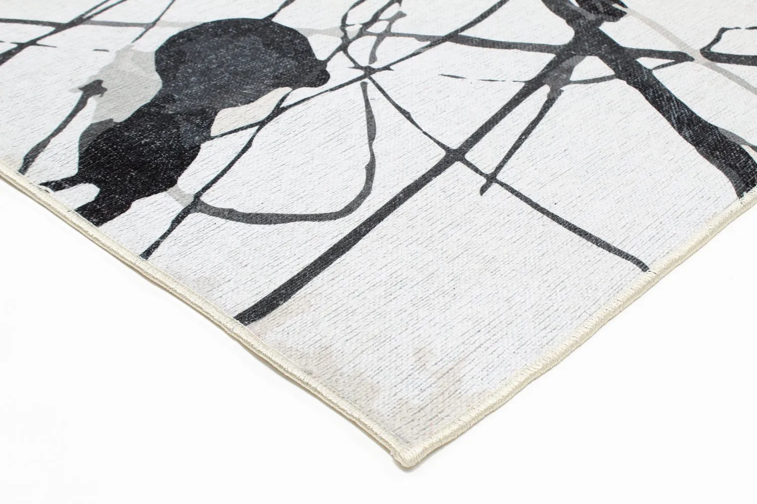 Tapis Wilton - Lawrance (gris/blanc)