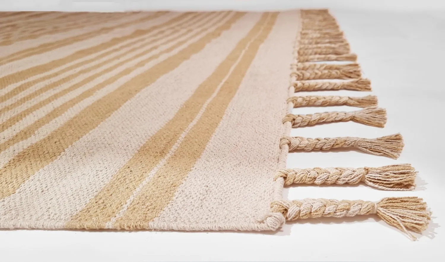 Tapis en coton - Lehi (beige)