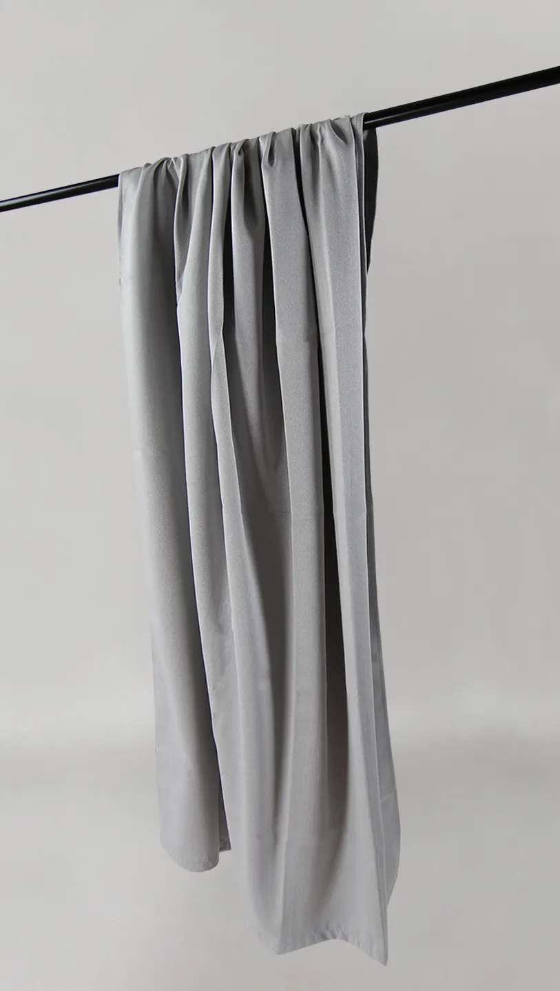 Rideaux - Rideau occultant Leya (gris clair)