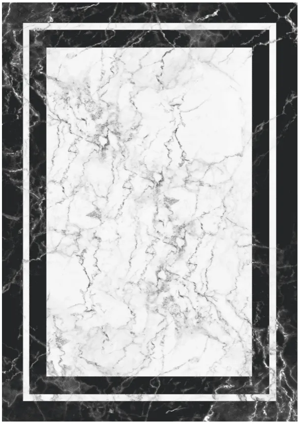 Tapis Wilton - Amaliada (noir/blanc)