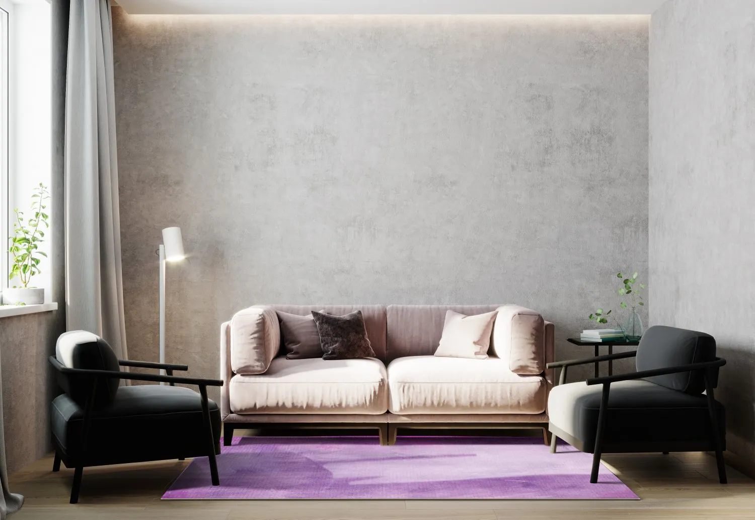 Tapis Wilton - Guillos (violet)