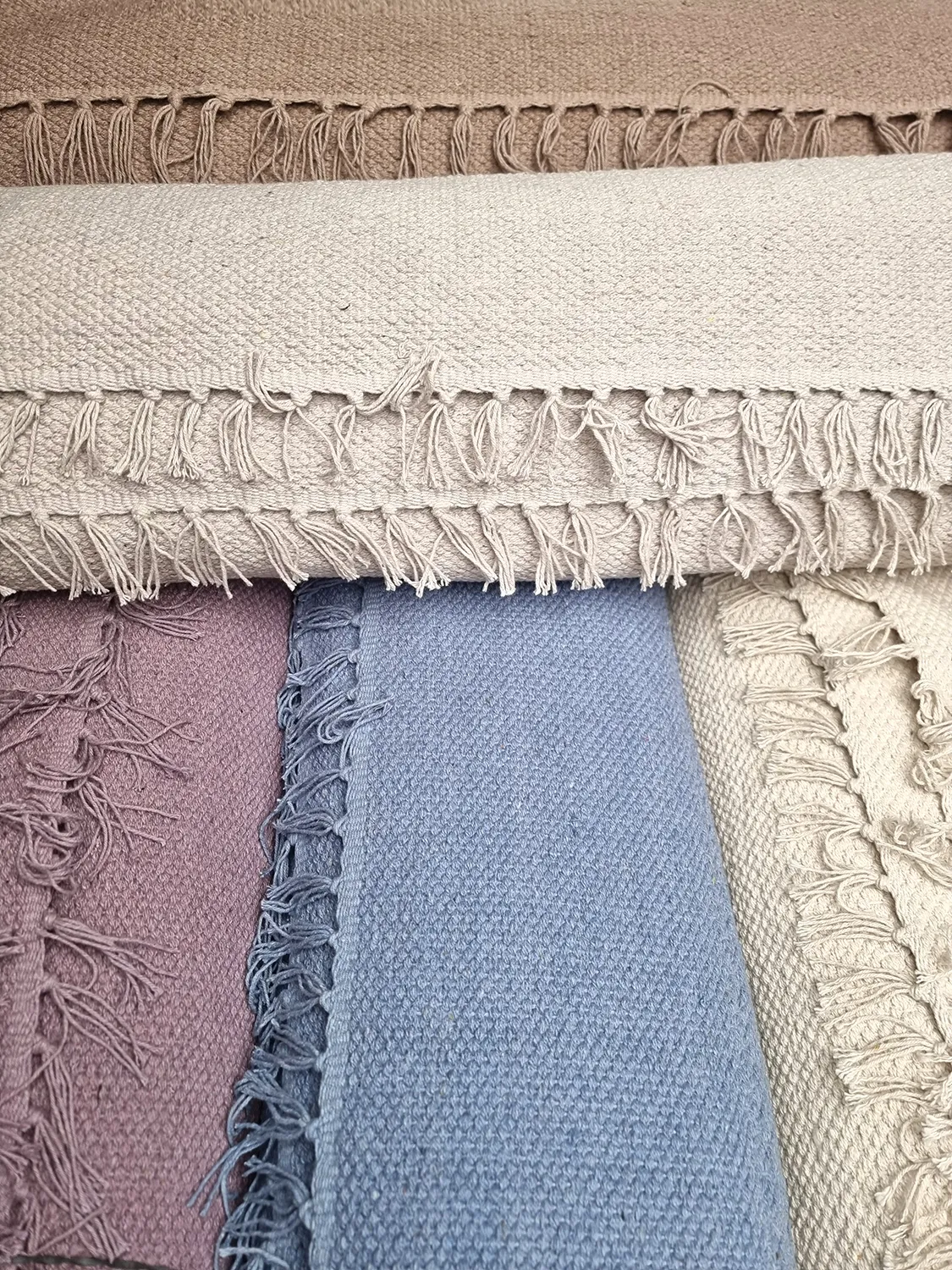 Tapis en coton - Lilje (violet)
