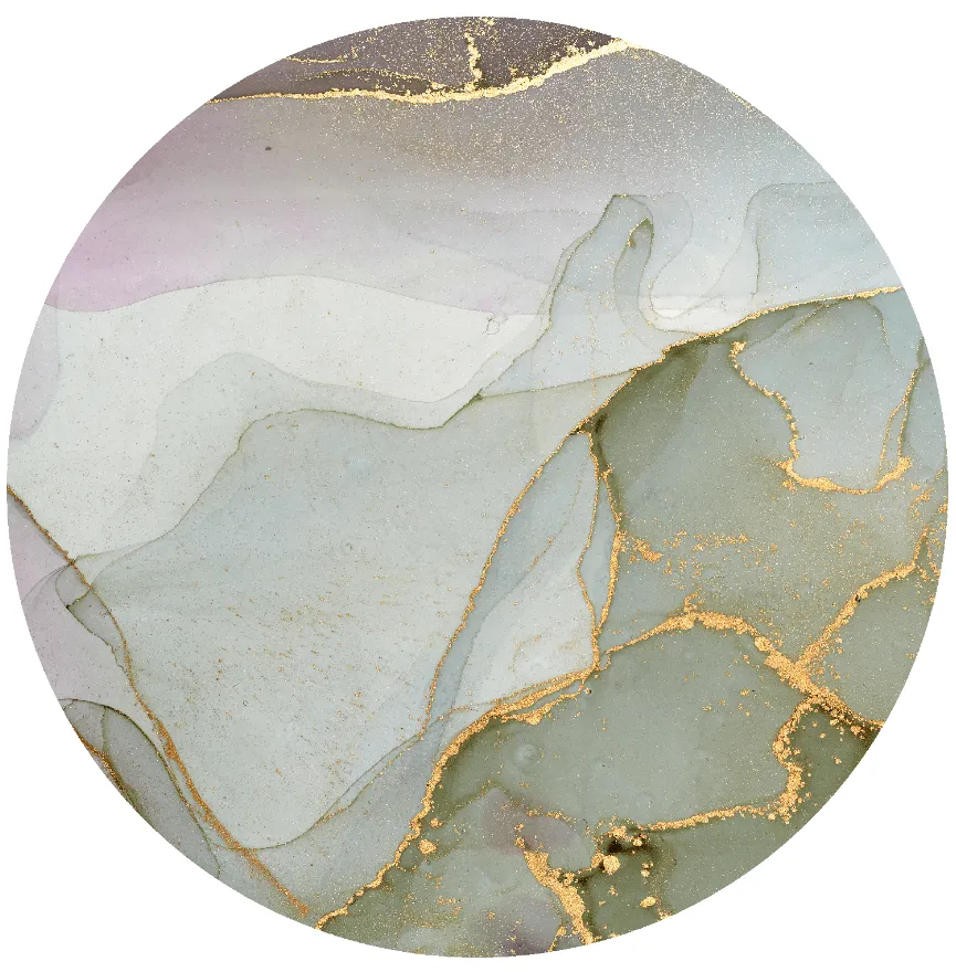 Tapis rond - Livata (multicolore)