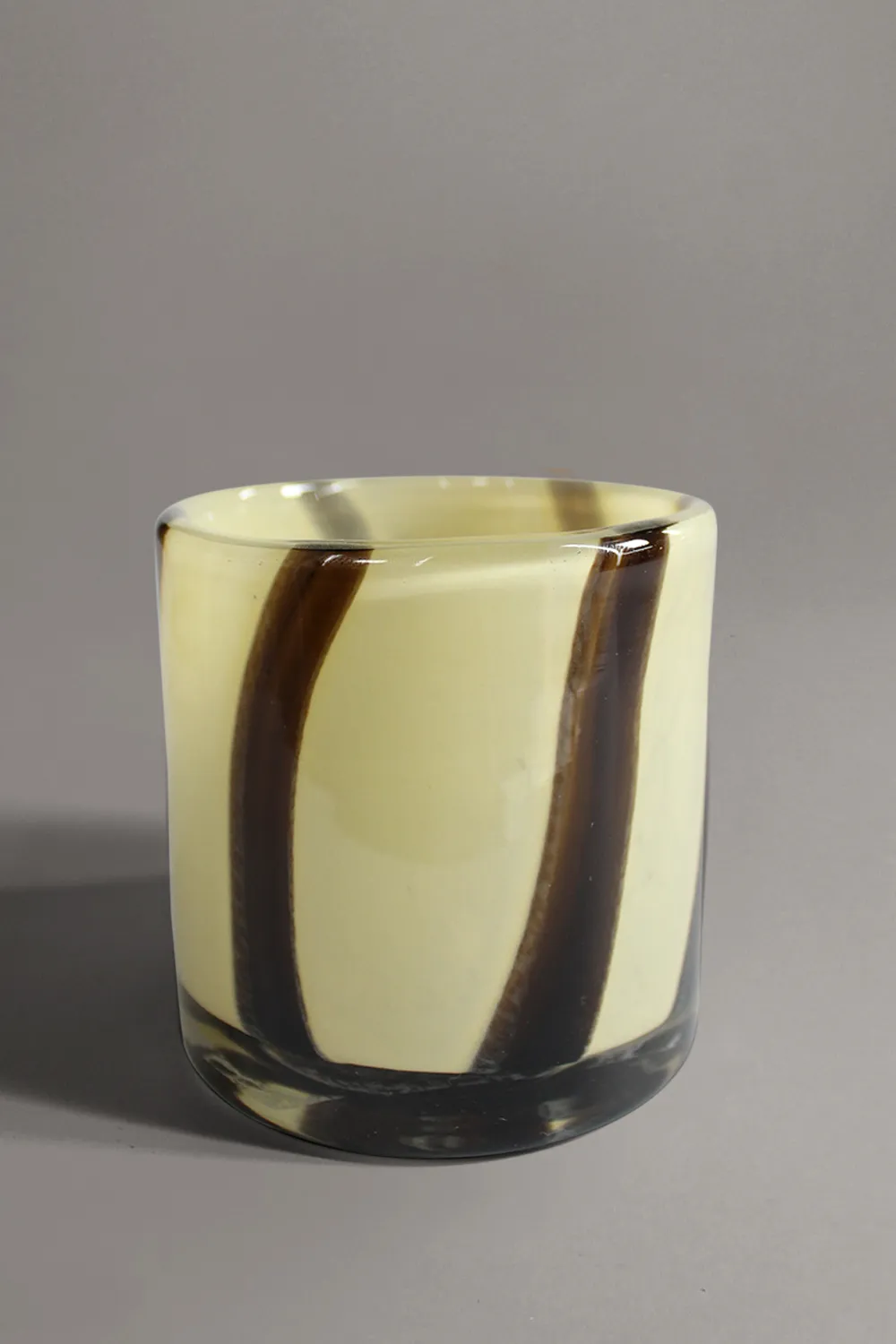 Lanterne S - Zuri (jaune clair/marron)