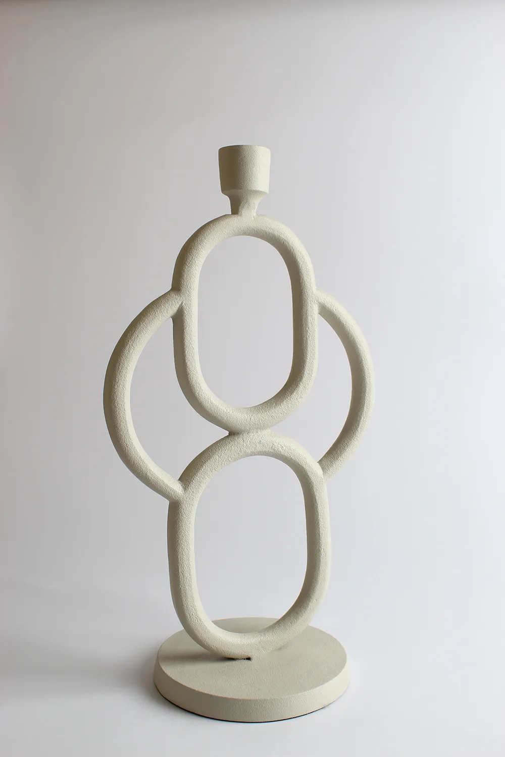 Bougeoir - Iza (blanc cassé)