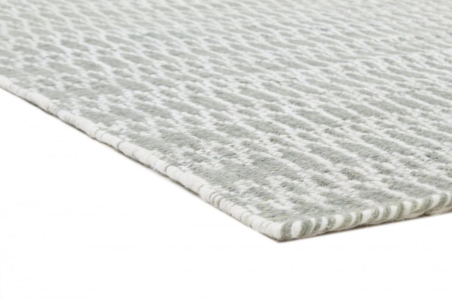 Tapis en laine - Long Stitch (gris)