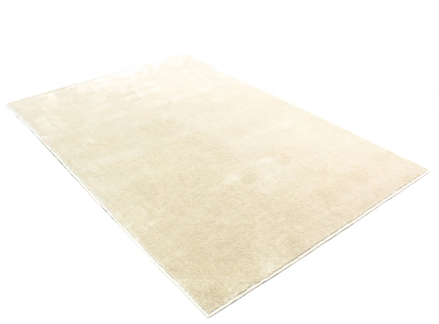 Tapis à poils longs - Lucknow (blanc cassé)