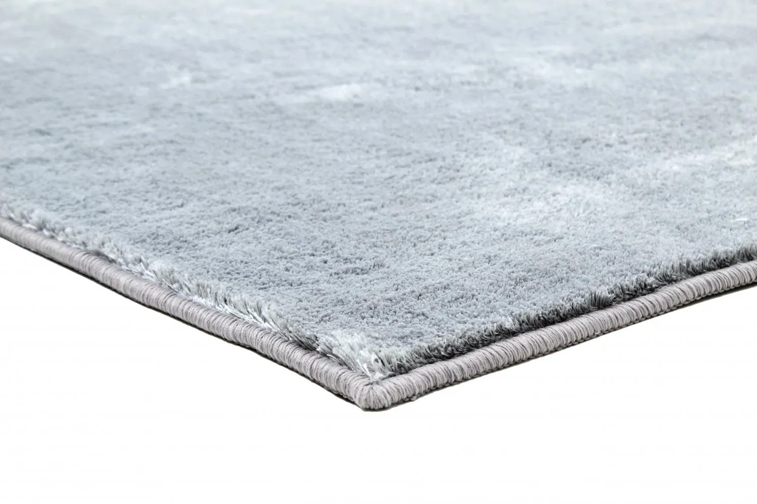 Tapis à poils longs - Lucknow (gris)