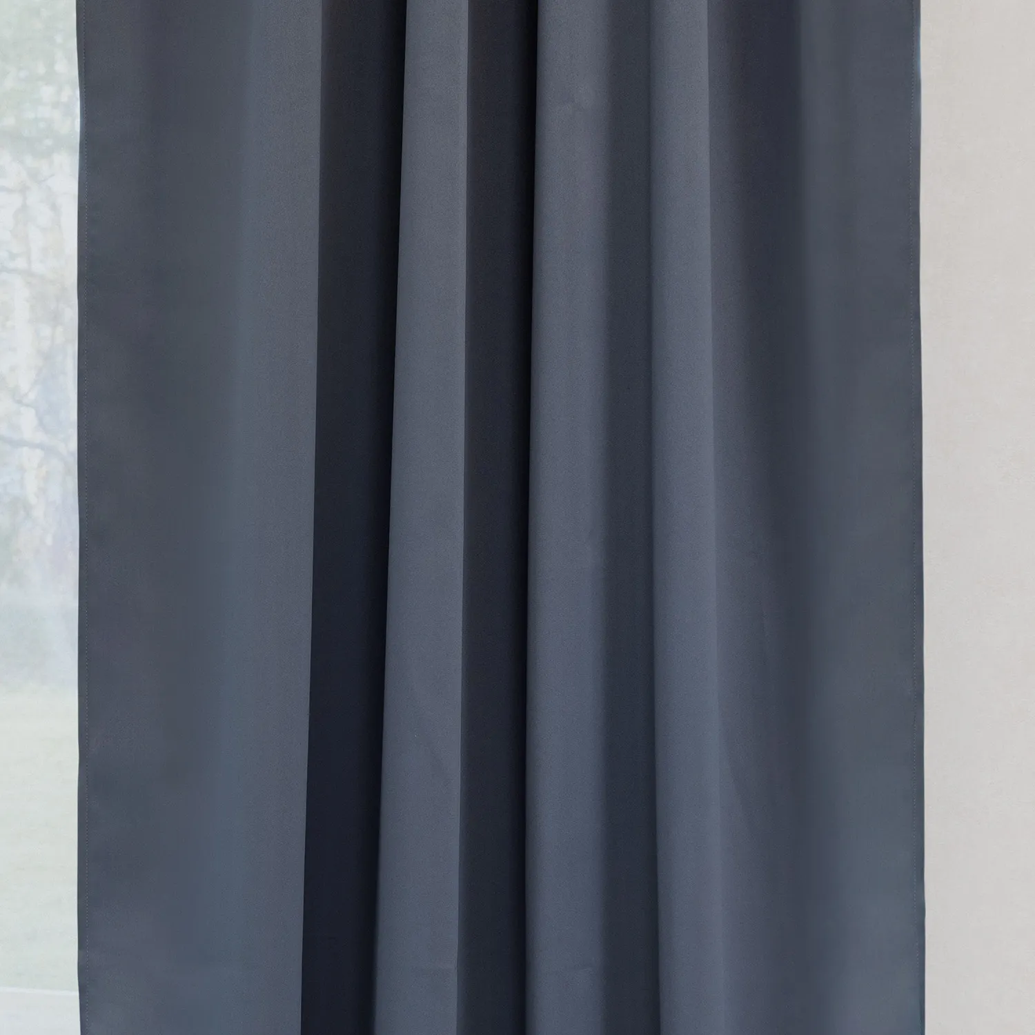 Rideaux - Rideau occultant Alina (bleu/gris)