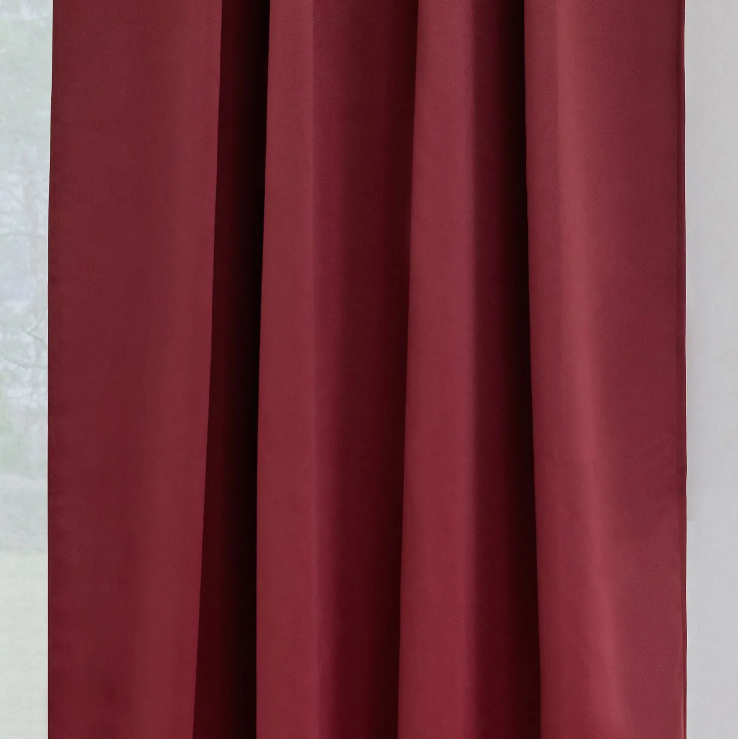 Rideaux - Rideau occultant Alina (rouge)