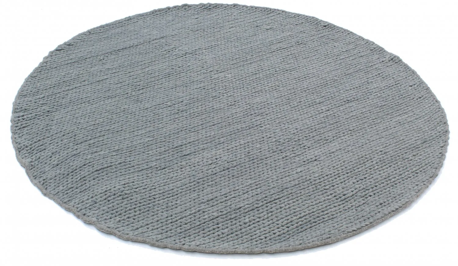 Tapis rond - Lynmouth (gris clair)