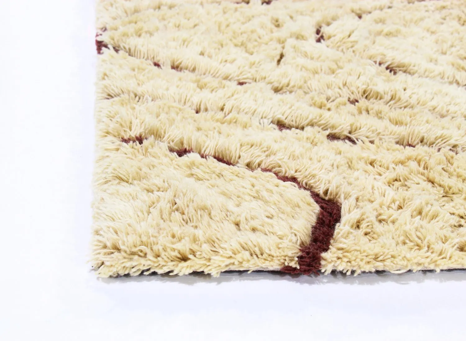 Tapis en laine - Mali (blanc cassé)