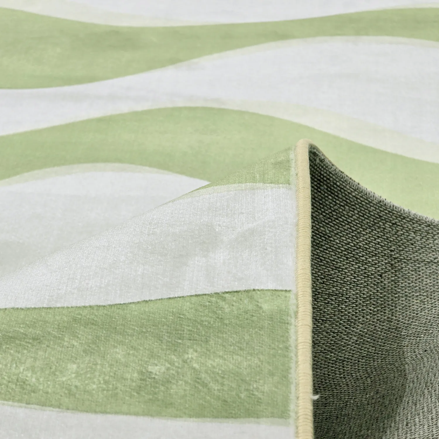Tapis Wilton - Marsala (vert/blanc)