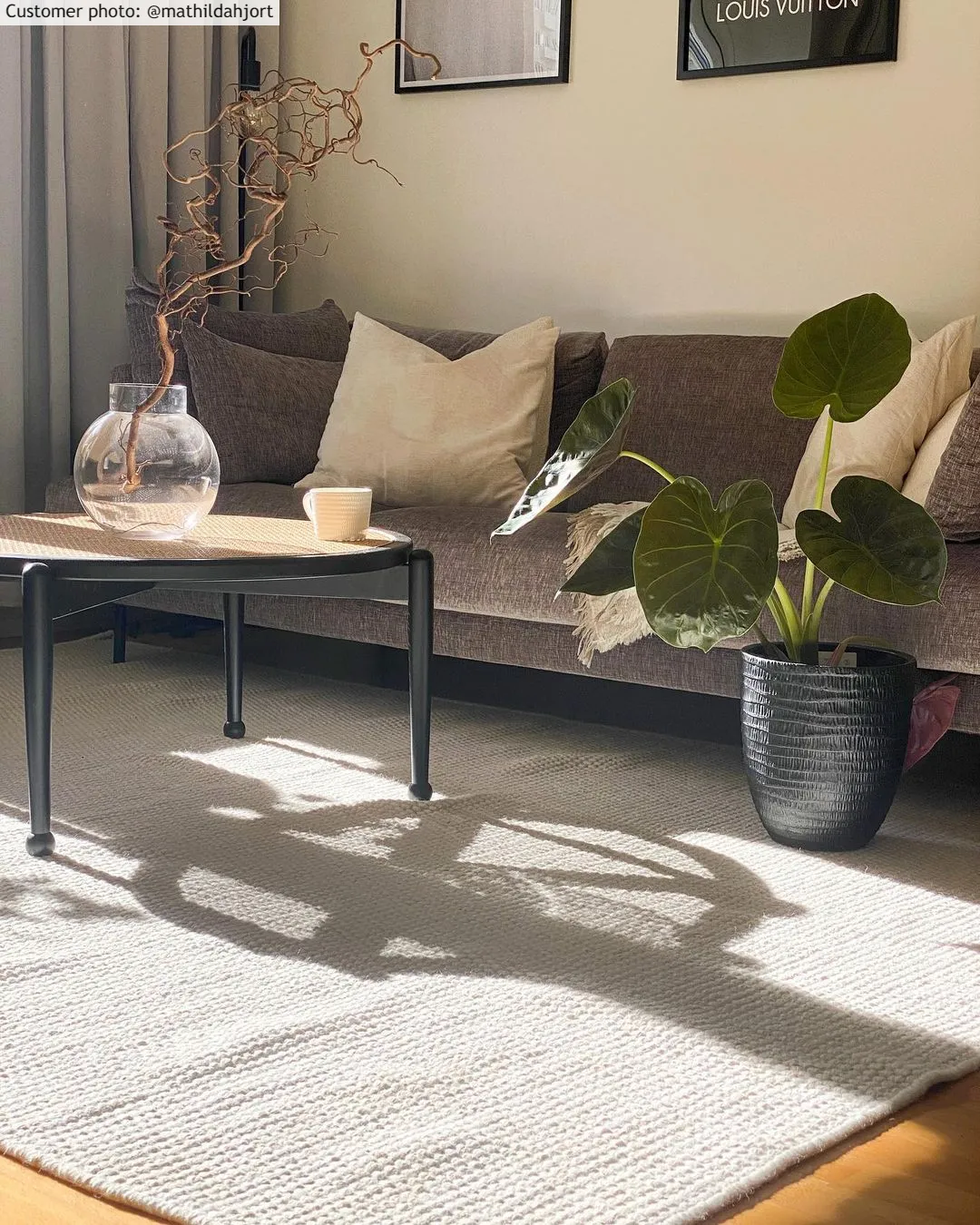 Tapis en laine - Otago (blanc)
