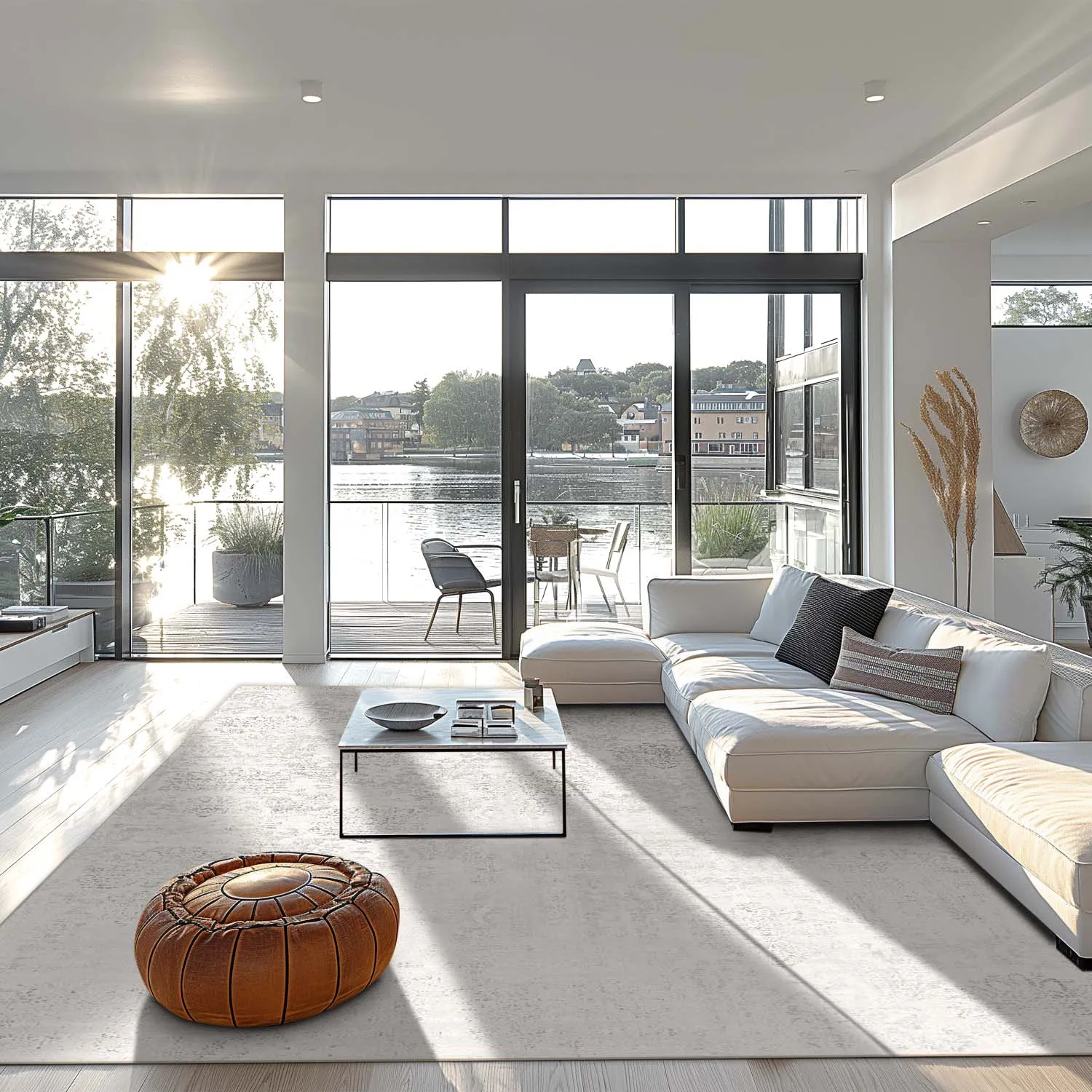 Tapis Wilton - Abyar (gris)