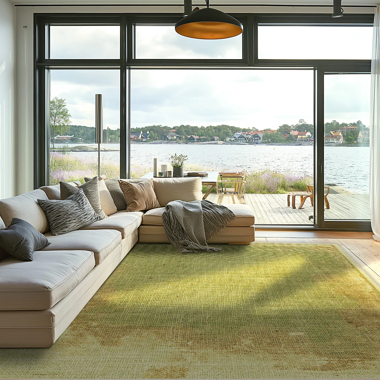 Tapis Wilton - Albaida (vert)