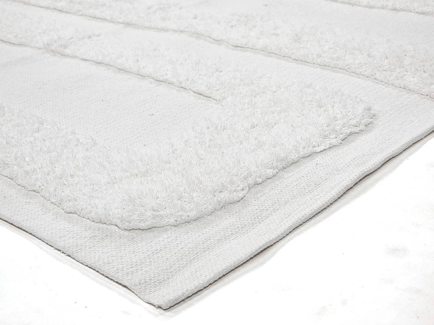 Tapis à poils longs - Alexa Natural Cotton Shaggy (blanc cassé)