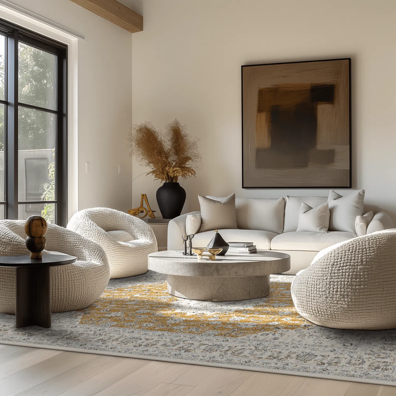Tapis Wilton - Arabella (ocre)
