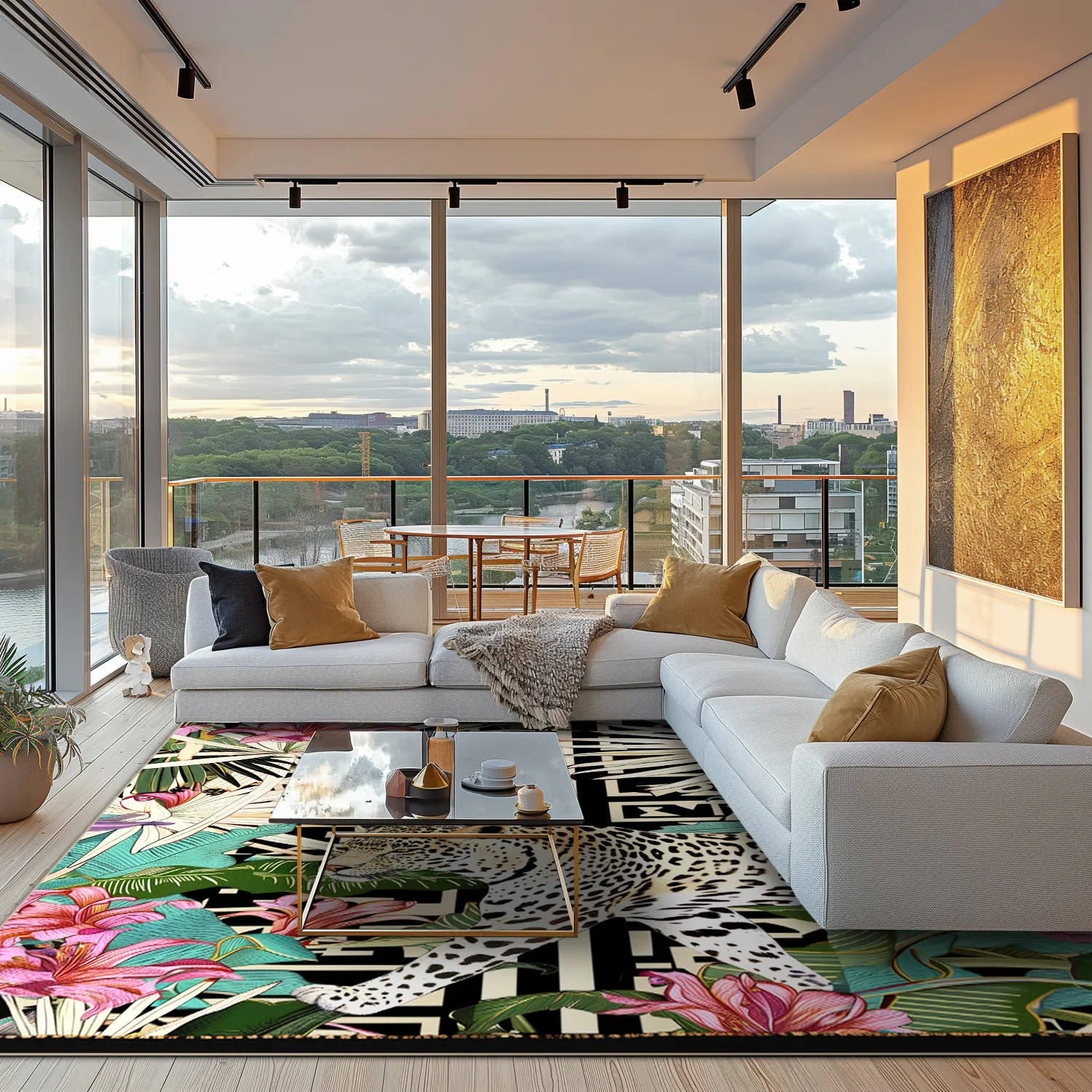 Tapis Wilton - Panthera (multicolore)