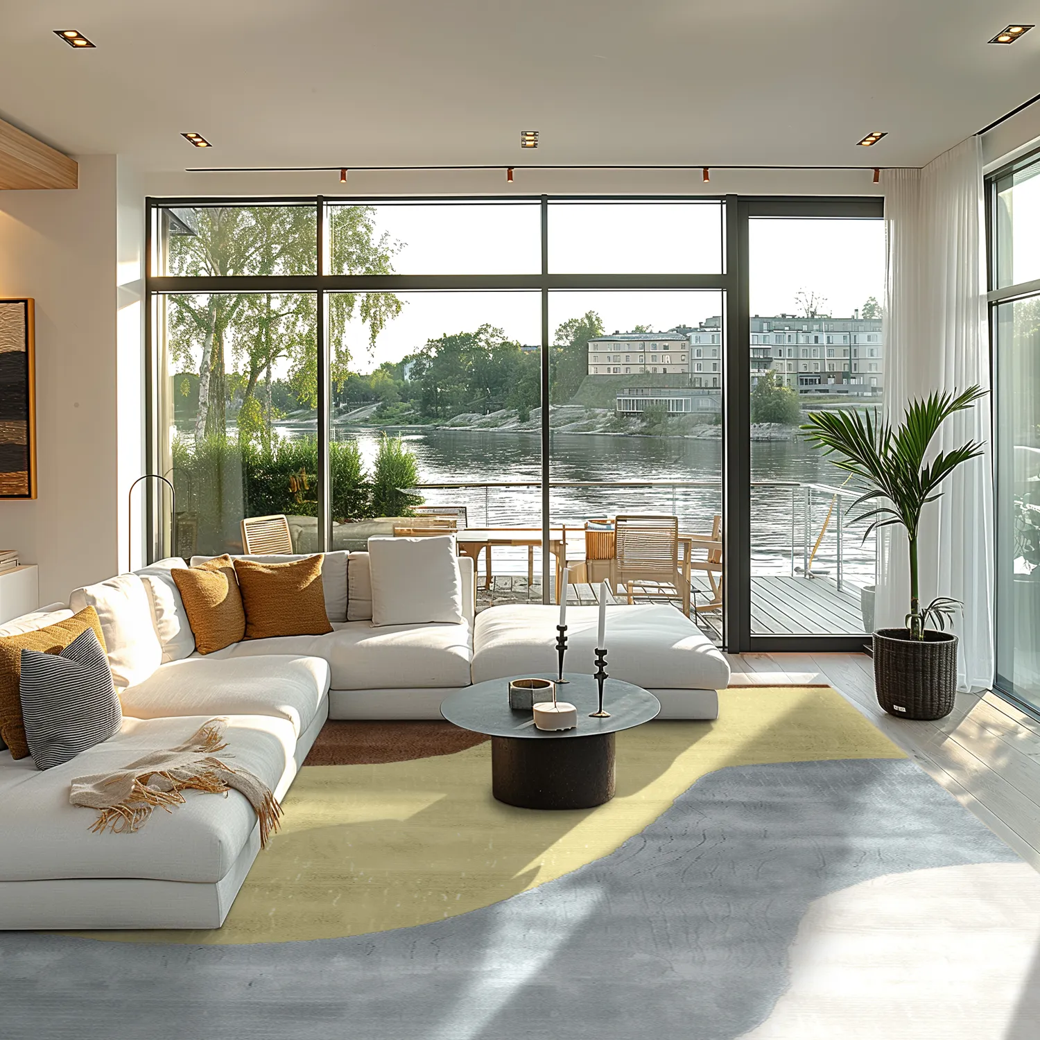 Tapis Wilton - Barcelone (jaune)