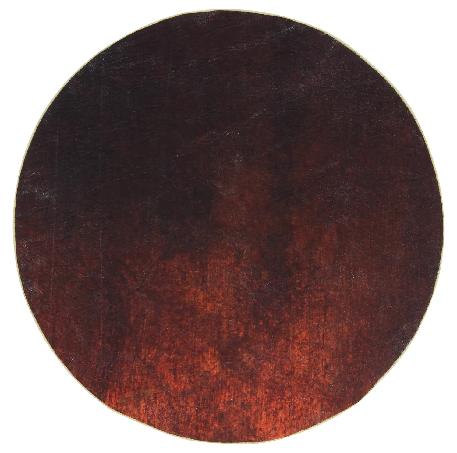 Tapis rond - Bovera (rouge)