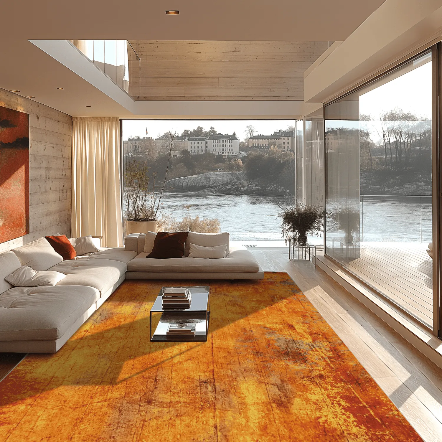 Tapis Wilton - Cesano (orange)