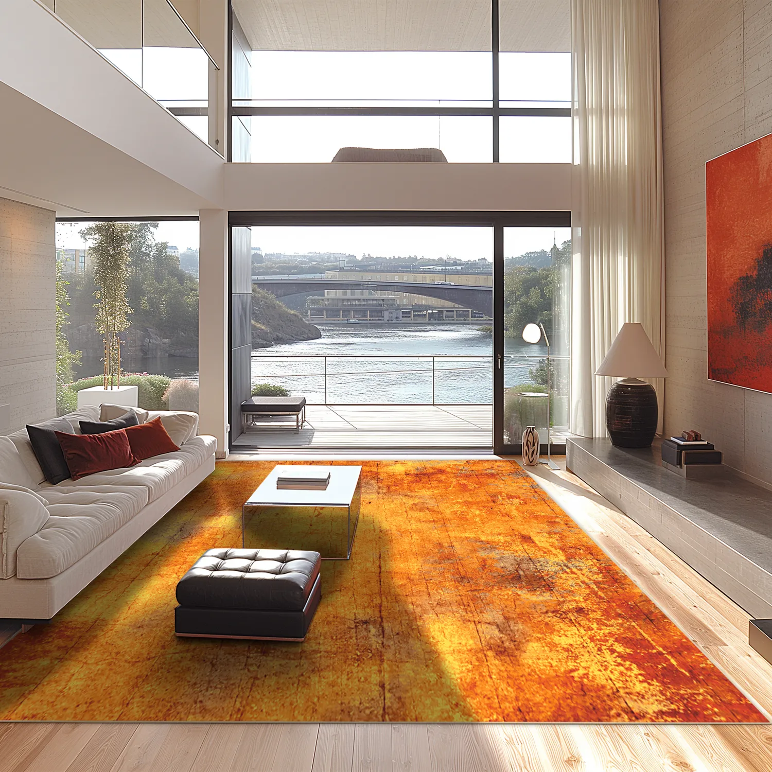 Tapis Wilton - Cesano (orange)