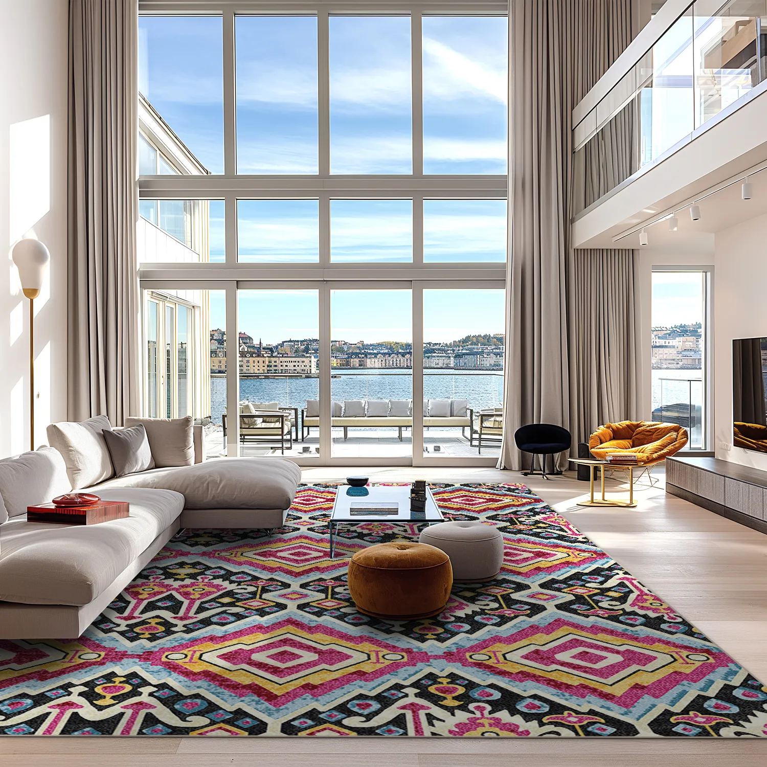 Tapis Wilton - Cizre (multicolore)