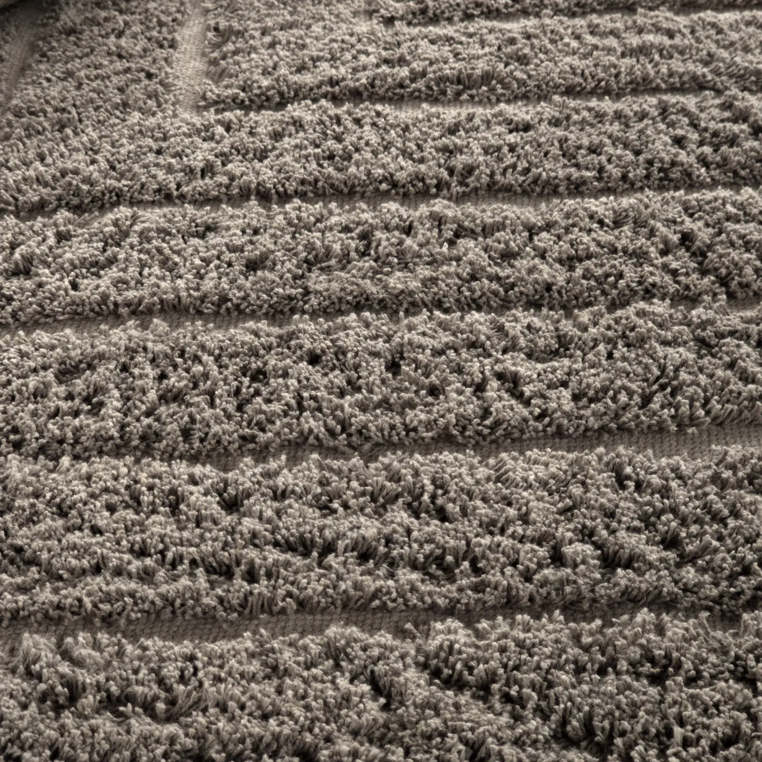 Tapis à poils longs - Conara Natural Cotton Shaggy (taupe)