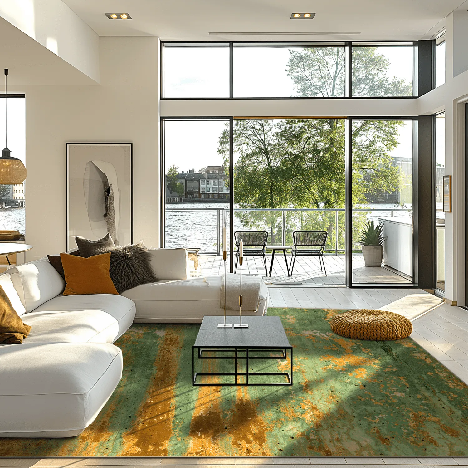 Tapis Wilton - Domont (vert)