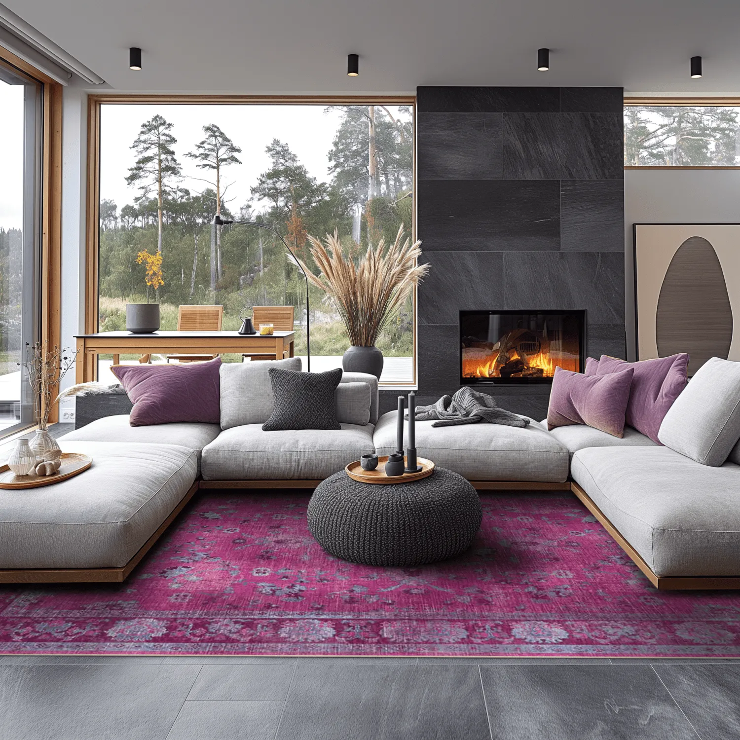 Tapis Wilton - Gombalia (violet)