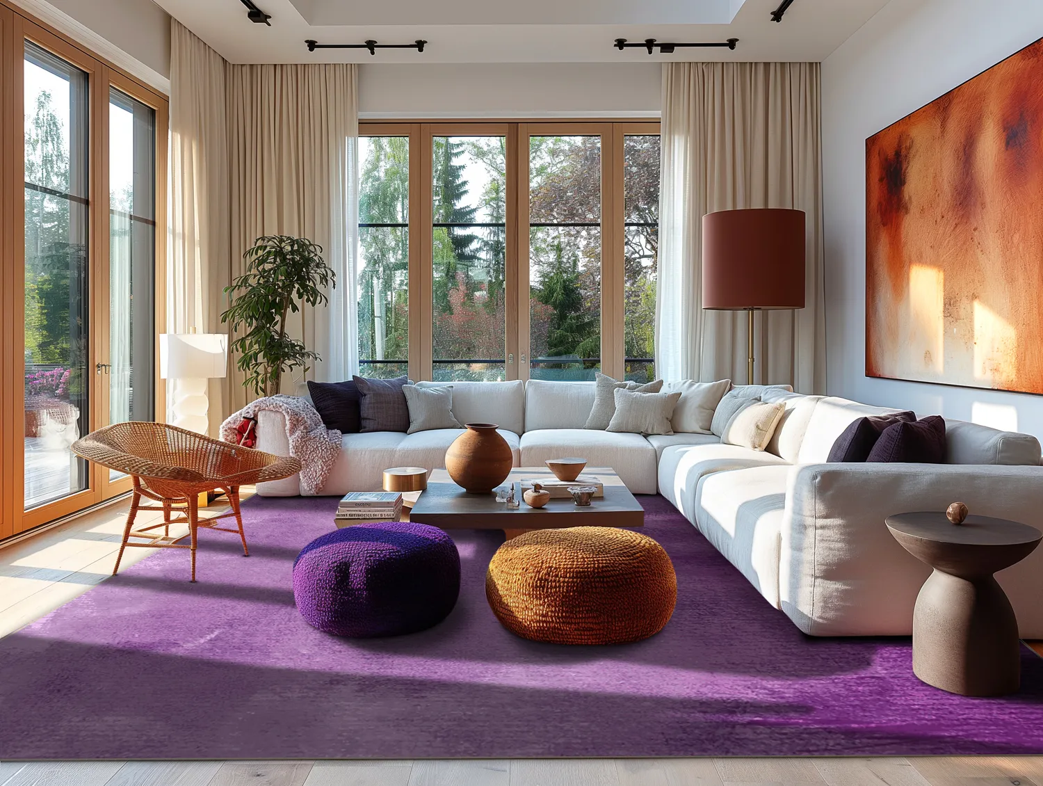 Tapis Wilton - Guillos (violet)