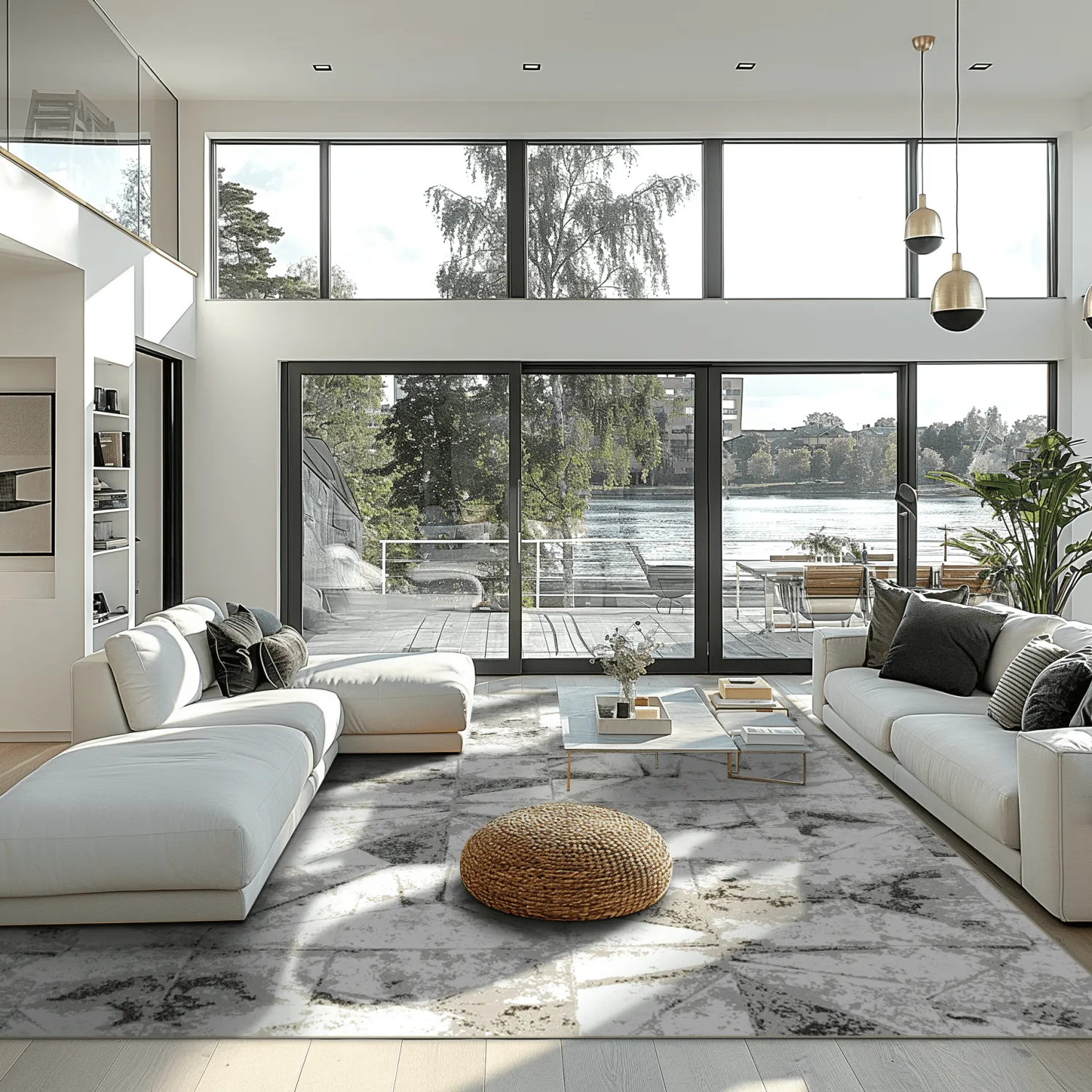 Tapis Wilton - Hakari (gris)