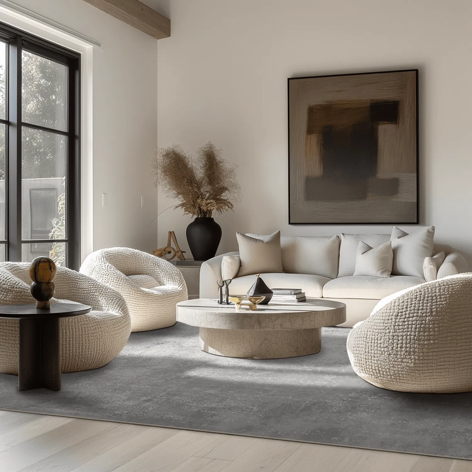 Tapis Wilton - Lynton (gris)