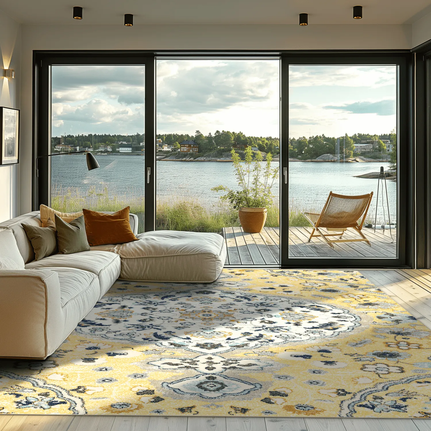 Tapis Wilton - Mojácar (jaune)