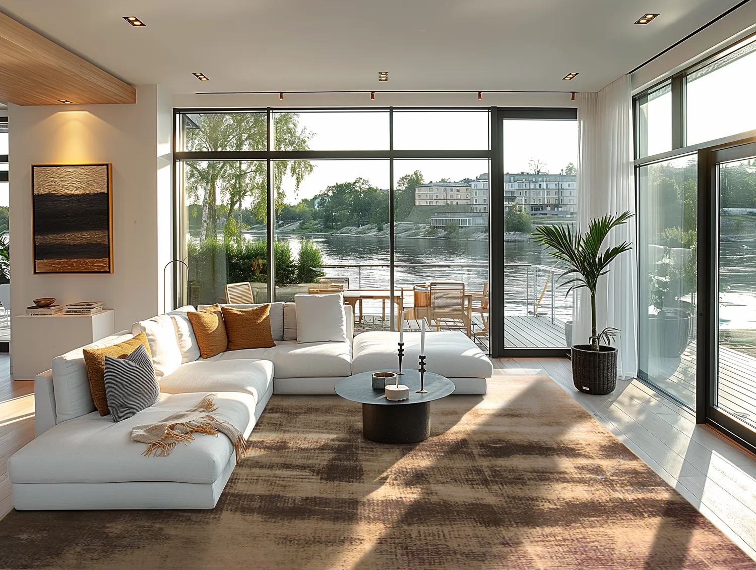 Tapis Wilton - Olmedo (marron/beige)