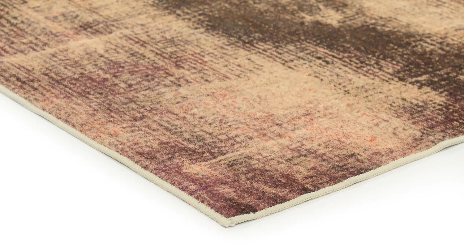 Tapis Wilton - Olmedo (marron/beige)