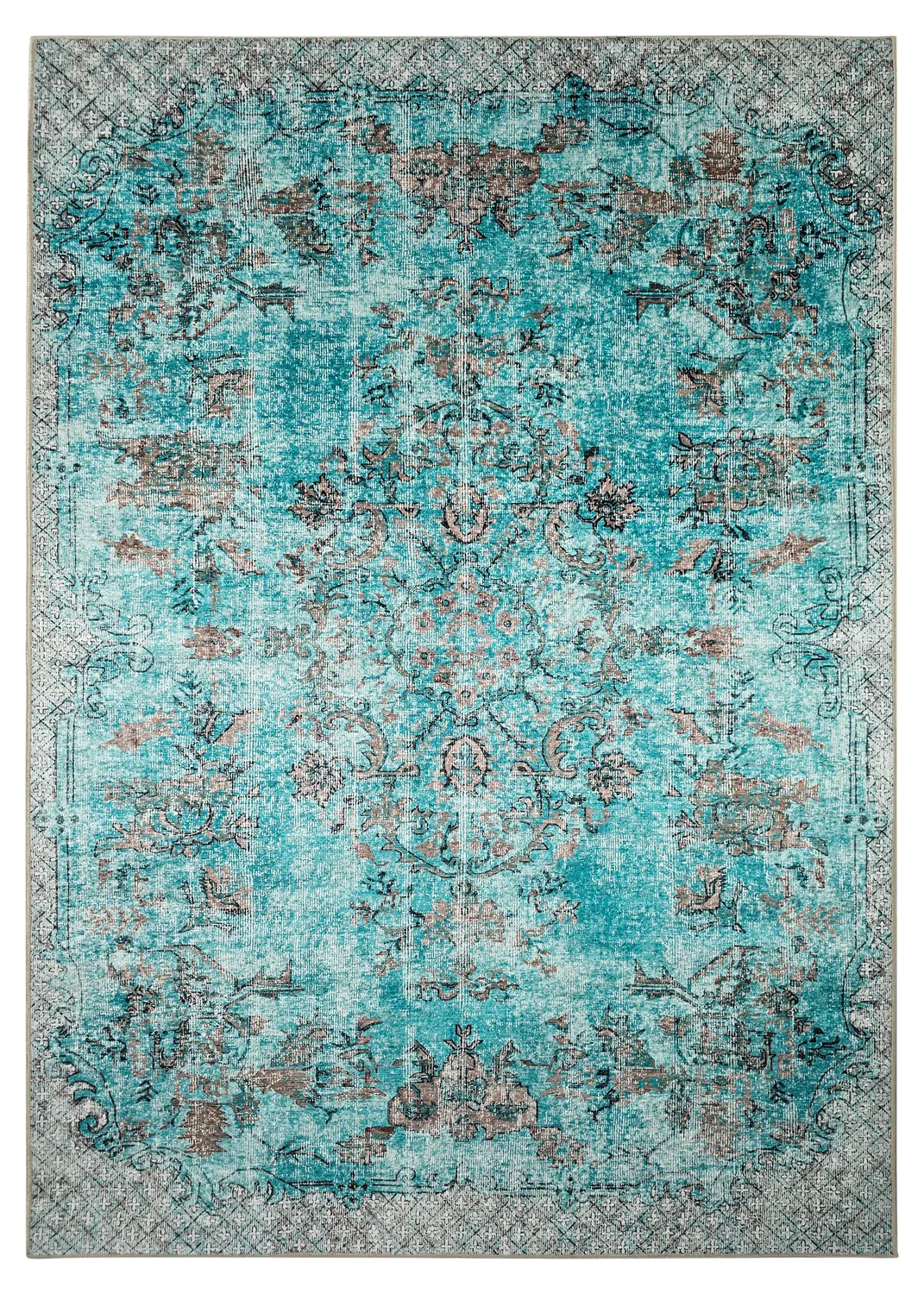 Tapis Wilton - Rosalie (bleu)