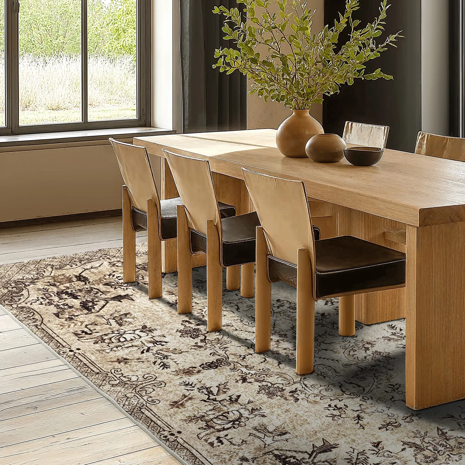 Tapis Wilton - Rosalie (marron)