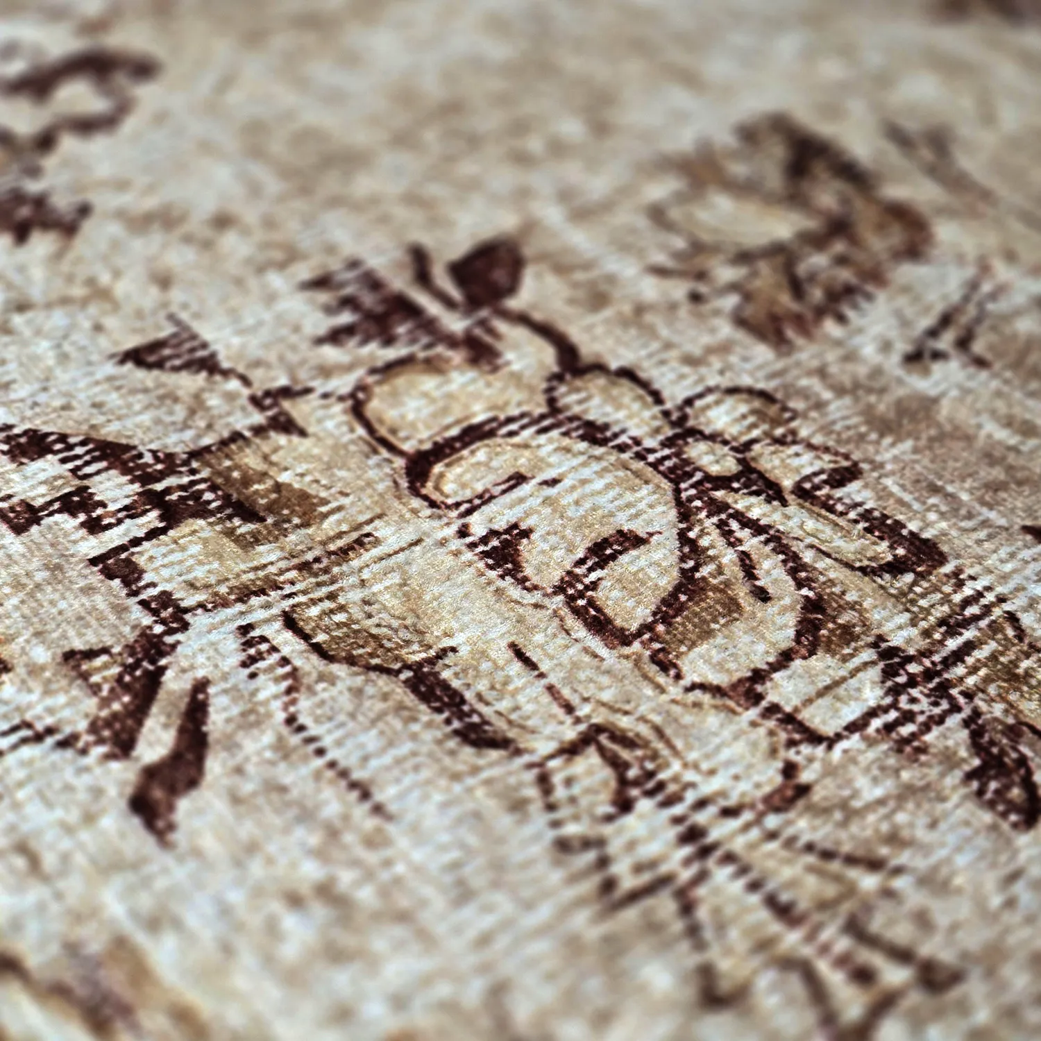 Tapis Wilton - Rosalie (marron)