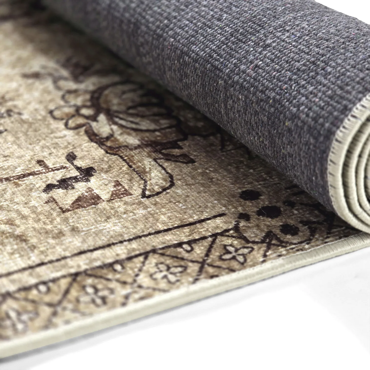 Tapis Wilton - Rosalie (marron)