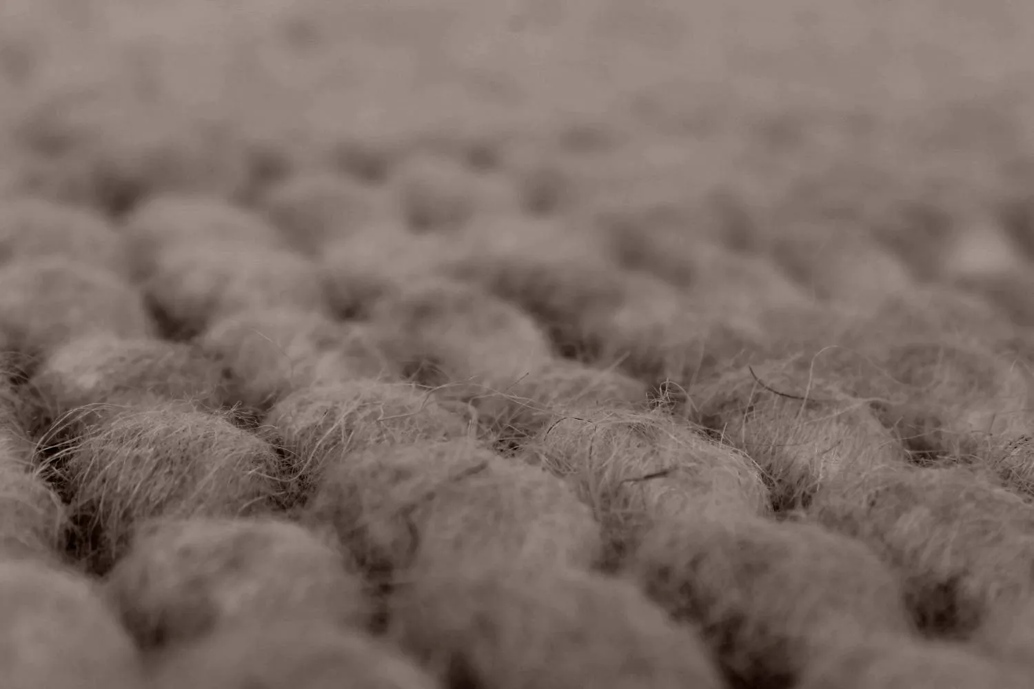 Tapis en laine - Avafors Wool Bubble (marron)
