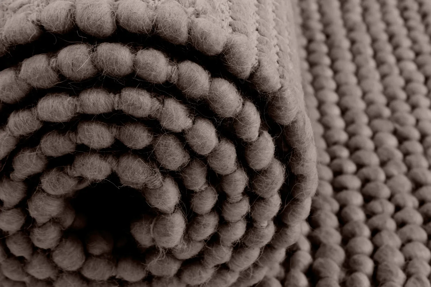 Tapis en laine - Avafors Wool Bubble (marron)