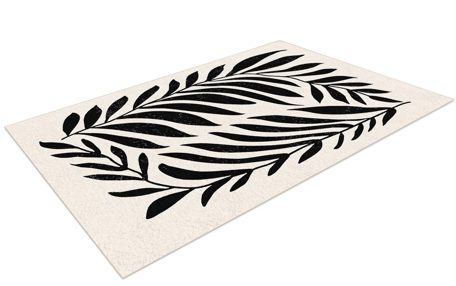 Tapis Wilton - Betty (beige/noir)